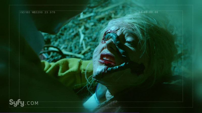 Walter’s possessed character looks better in the film. Also compare the finished look to the initial look (the top image in my recap from last week).